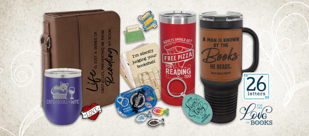 26 Letters gifts for readers